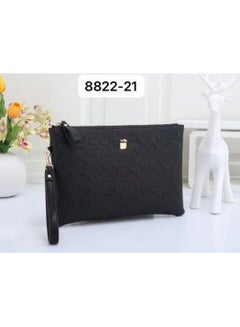 Buy Top Quality Leather Clutch Bag Handmade Soft  Leather Wristlet, leather look boutique pouch in UAE