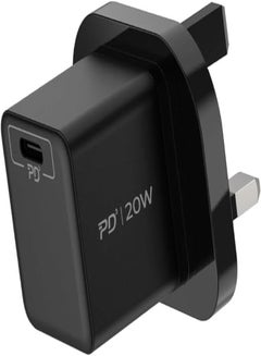 Buy One Plug 20W USB-C Mini Charger Black in Egypt