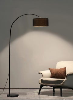 اشتري Floor Lamp With Led Bulb Black في السعودية