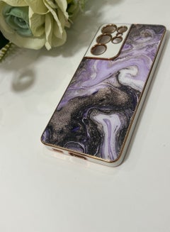 Buy Fashion Case For Samsung S22Ultra ( Light purple) in UAE