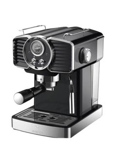 Buy MEBASHI ME-ECM2037 Espresso Coffee Machine - 1.5L, 20 Bar, with Pressure Gauge and Milk Frothing Nozzle (Black) in UAE