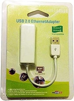 Buy USB 2.0 Ethernet RJ45 Network Lan Card Adapter (10/100Mbps) in Egypt