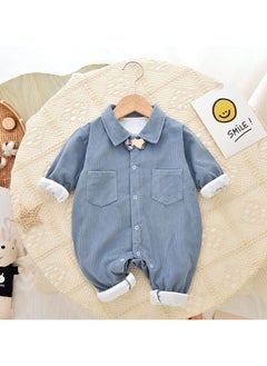 اشتري Baby Bodysuit Crawling Suit Long Sleeve Clothes في السعودية