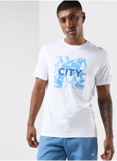 Buy Manchester City Football Club Graphic T-Shirt in UAE