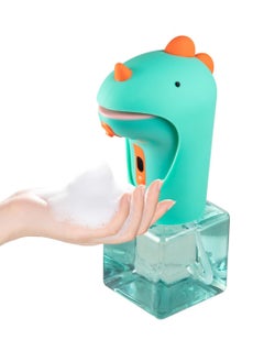 اشتري Dinosaur Automatic Soap Dispenser, Auto Foaming Touchless Hand Soap Dispenser for Kids, IPX6 Waterproof Cute Foam Sanitizer Dispenser for Bathroom Countertop, 8.7oz/250ML (Battery Type) في السعودية