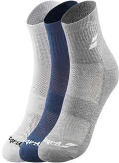 Buy Tennis Socks 3 Pairs Size 35/38 in UAE