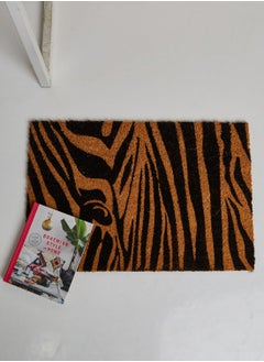 Buy Zebra Print Door Mat 60 X 40Cm in Saudi Arabia