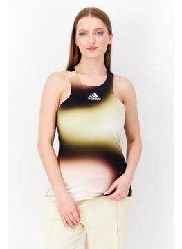 Buy Women Sportswear Fit Sleeveless Training Tank Top, Black Combo in UAE