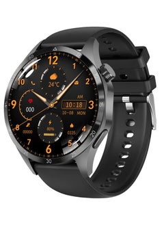 اشتري WATCH GT 4 Pro NFC smart watch for men 1.62 inch OLED ultra clear full screen IP68 waterproof long battery latest smart watch black في السعودية