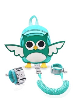 Buy Safety Backpack Harness With Adjustable Wrist Leash, Cute Owl-shaped Adorable and Attractive Children's Anti-lost Backpack in Saudi Arabia