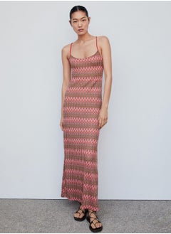 اشتري Strappy Printed Dress في الامارات