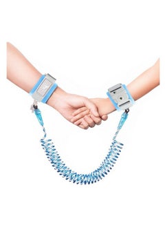اشتري Anti Lost Wrist Link Blue Reflective Anti Lost Wrist Chain With Child Lock 6.56 Feet. في الامارات