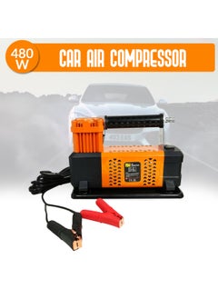 اشتري Electric Air Pump DC12V 150PSI 100A 8M Hose Car Air Compressor Single Cylinder في السعودية