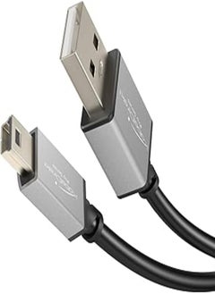 Buy KabelDirekt – Mini USB 2.0 cable – 1m – (high-speed data cable and charger cable, suitable for hard drives, digital cameras, navigation devices with a Mini USB port, black/space grey) – PRO Series in Egypt