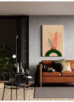 Buy Modern vase with branches Printed canvas wall art in Egypt