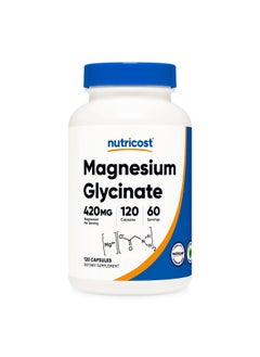 Buy Magnesium Glycinate 120 Capsules in UAE