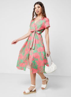 Buy Floral Print Dress in UAE