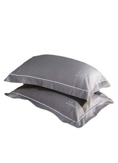 اشتري Satin Pillowcase Comfort And Soft Set of 2  Standard Size Decorative Coverers في الامارات