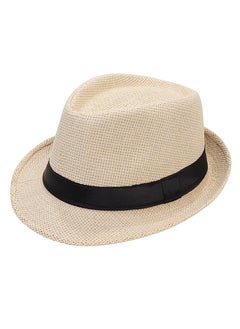 Buy New Fashion Simple Solid Mesh Breathable Sunshade and Sunscreen Hat in UAE