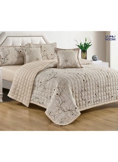 Buy Single bed sheet, 4 pieces, double-sided, compressed, 220 x 160 in Saudi Arabia