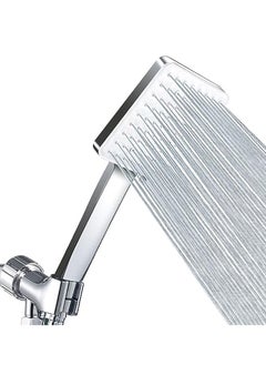 Buy Shower Head with Hose, SYOSI High Pressure Shower Heads with Hose Set 1.5m, Universal Shower Head and Hose Set with 6 Settings Spray Mode and 59In Hose Adjustable Ball Joint Bracket Chrome in UAE