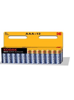 Buy Max Super Alkaline AAA Batteries - 12 Pcs in Egypt