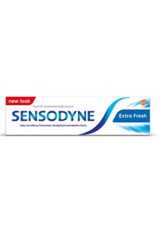 Buy Toothpaste For Sensitive Teeth Extra Fresh Flavour 75ml in Saudi Arabia