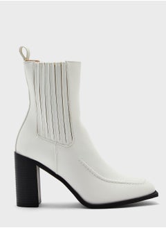 Buy Block-Heel Ankle Boots in UAE