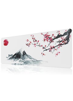 Buy Japanese Mountain Gaming Mouse Pad - Extra large for Keyboard & Mouse - Size 80 X 30 CM in Egypt