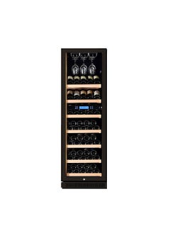 اشتري COOLBABY Double Temperature Wine Cabinet with Lock Constant Temperature Air-cooled Wine Cabinet Red Wine Tea Leaf  Integrated Cabinet في الامارات