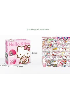 اشتري 63 Pcs Hello Kitty Waterproof Stickers في السعودية