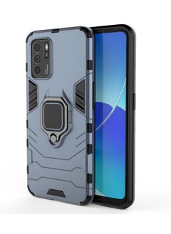 Buy Shockproof Protection Phone Case for OPPO RENO 6Z 5G Blue in Saudi Arabia