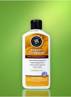 Buy Car Leather Conditioner Lotion For Car Seat & Other Leather Parts Cleans & Restores Original Texture 473ml - Blue Ribbon in Saudi Arabia