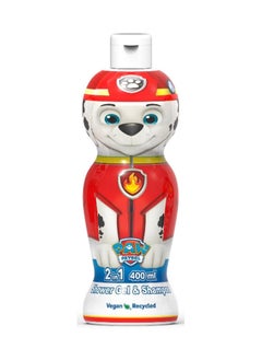 Buy Air Val Paw Patrol Shower Gel & Shampoo 1D Marshall 400 ml in UAE