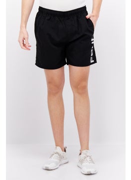 Buy Men Swimwear Board Short, Black/White in UAE