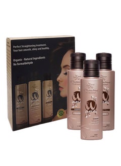 Buy Floractive W One Nano Protein Hair Straightening Kit 1x3 120ml (Shampoo, Conditioner, Protein) in UAE