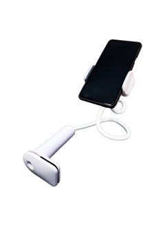 Buy Universal  Adjustable 360° Lazy Flexible Mobile Phone Holder - White in Saudi Arabia