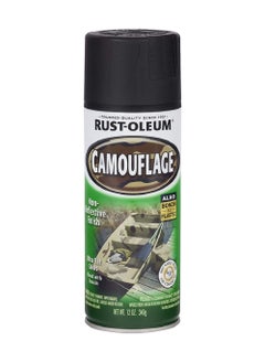 Buy RustOleum Camouflage Spray Black 12Oz in UAE