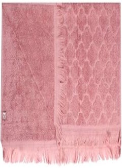 اشتري More Cottons Trifle Jacquard Towel (drak rose, 70 * 140) في مصر