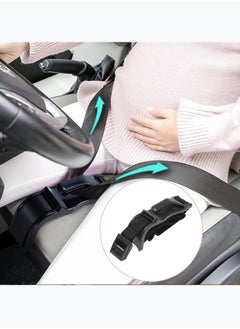 Buy Pregnancy Car Seat Belt Adjuster, Safety Belts Clip Buckle - Seats Bump Strap for Pregnant Women Protect Unborn Baby - Prevent Compression of Abdomen - A Must Have for Maternity in UAE