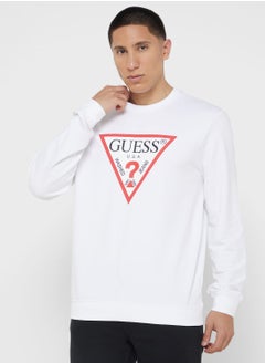 Buy Logo Pullover Sweatshirt in Saudi Arabia