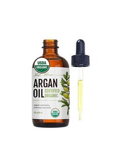 اشتري Argan Oil 100% Pure Cold-Pressed USDA Certified Organic 60ml في الامارات