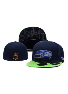 اشتري NEW YORK 3D Embroidered Fitted Baseball Team Cap with Closed Back for Sun Protection-55.8CM في السعودية