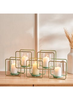 Buy Levin Metal Votive Holder with Metal Stand 59 x 24.5 x 14 cm in UAE