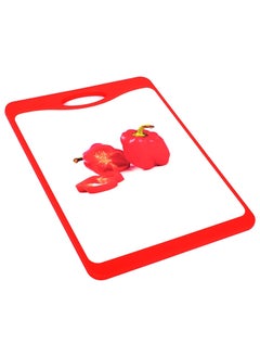 Buy Homepro Pp Cutting Board - Rectangular Red Chopping Board For Versatile Kitchen Prep Durable Pp Composite Material Easy-To-Clean Dishwasher Safe (Red) in UAE