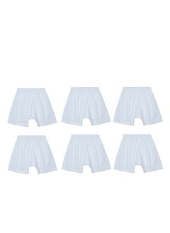 اشتري John Gladstone Mens Arabic Shorts White pack of 6 في الامارات