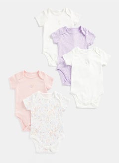 Buy Kids 5 Pack Assorted Bodysuits in UAE