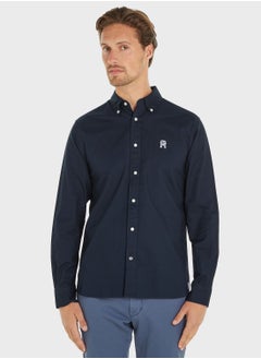 Buy Monogram Regular Fit Shirt in Saudi Arabia