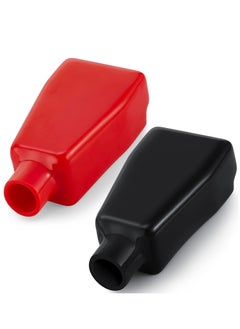 Buy Battery Terminal Covers Battery Terminal Insulating Protector Sleeves Positive and Negative Cable Covers in Red and Black for Boat Cars in Saudi Arabia