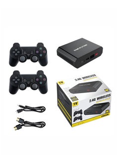 اشتري Portable 4K TV Video Game Console 2.4G Wireless Controller Family Games With Double Rocker Control, Professional Game Chip & Classic Game في الامارات